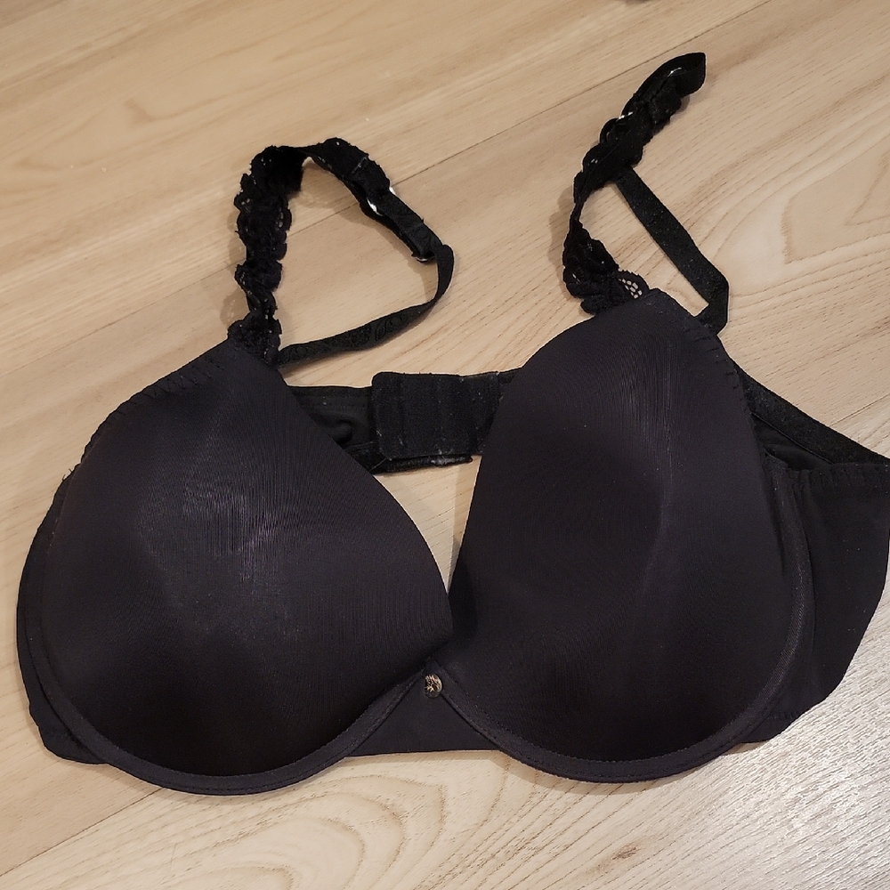 Natori Black Lace Detail Bra